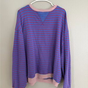 We The Free Vibrant Striped Top